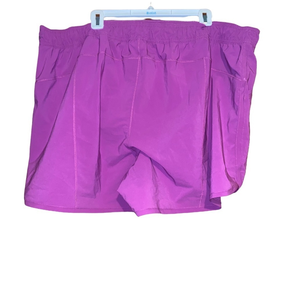 Lands end sport purple board shorts plus size 24W. - Picture 2 of 3